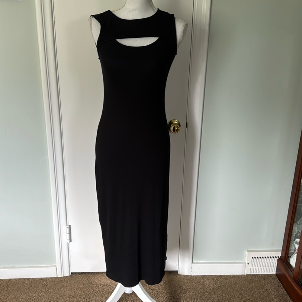 41 Hawthorn Cutout Yoke Tank Fitted Dress